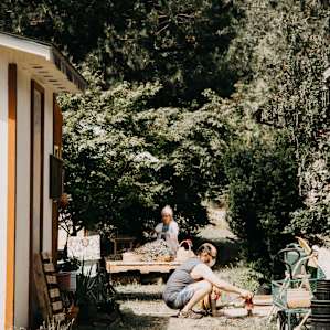 Peony & Suman doing their thing.. working hard and loving their craft.