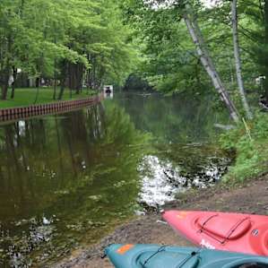 Wixom Lake rustic waterfront camp