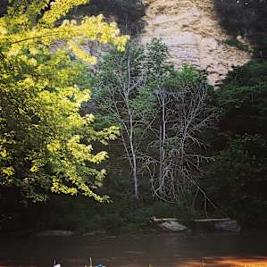 Great spot to paddle around in the river