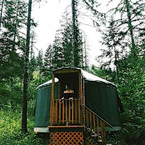 Site #3 yurt