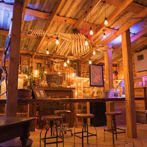 The amazing barn on site