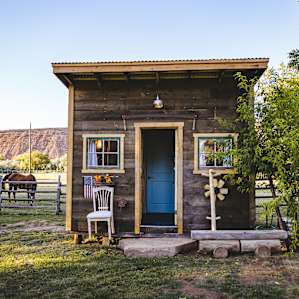 The on site bathroom