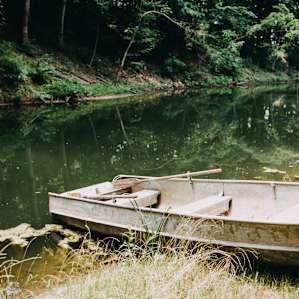 Here's a boat you can rent for a small fee to enjoy