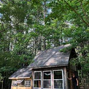 Rustic Cabin on Organic Farm