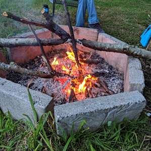 The firepit was great and firewood was available just up the road at the gas station. Make sure you pick some up on your way in. You wont want to miss out on enjoying a fire by the lake.