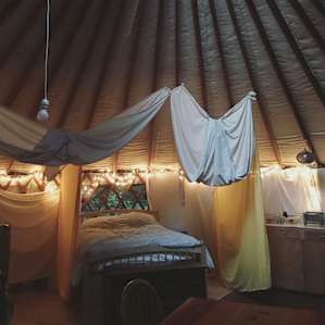 Spacious beds with curtains to pull down for added privacy.