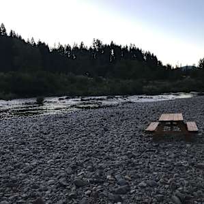 Riverside Camp on the Illinois