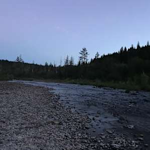 Riverside Camp on the Illinois