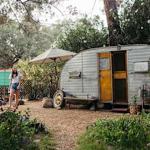The Vintage Rainbow Garden!