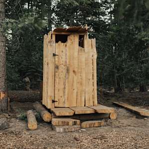 forest toilet amenity