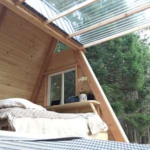 Star A-Frame Tiny Cabin