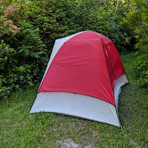 Look at that fine tent!