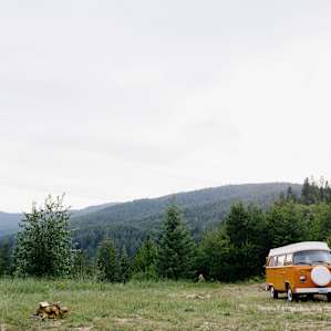 forest van lodging