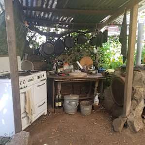 outdoor kitchen was so well equipped with everything we needed! Fellow campers were courteous and friendly as we shared the space and equipment.