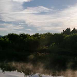 another shot of the morning river