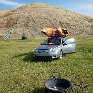 Beautiful Bear River near Bear Lake