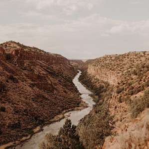 This was the view of the trail as we were hiking down to Manby Hot Springs.