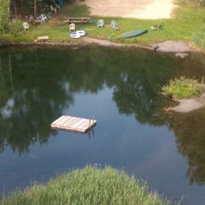 Camp at Quarry Brook