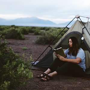tent people lodging