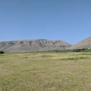 Beautiful Bear River near Bear Lake