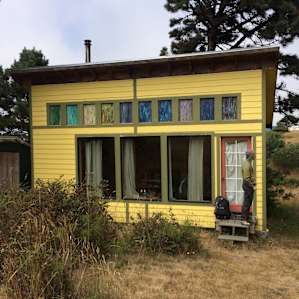 Yellow cabin!