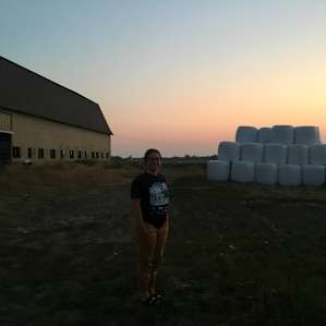 Camp on a working farm of 117 acres