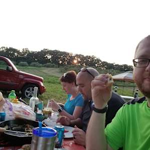 If we had any artistic photography skills i'm sure we could have whipped up a 'Food & Wine Farm to Table' shot.