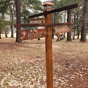 Cute camp signs.
