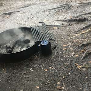 Fire ring that moves with grill