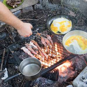 Nothing beats camp cooking.