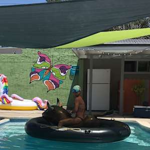 San Diego Poolside Glamp