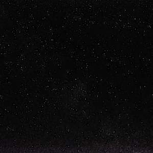 Stars at night from the open field.