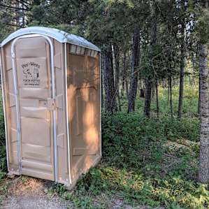 Toilet on site