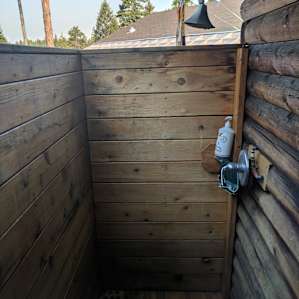 Outdoor shower