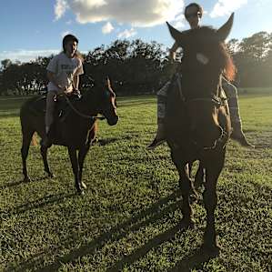 We loved riding the sweet horses too! Added bonus we took advantage of and were glad:)