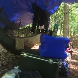 Mornings are better in a hammock