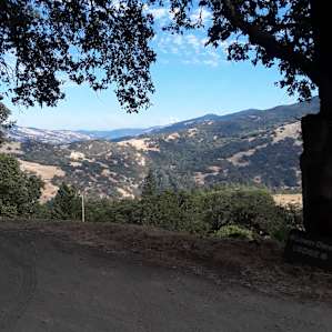 On the road in