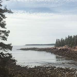 Views from the mouth of ships harbor.