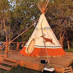 North Fork Tipi Haven DEER