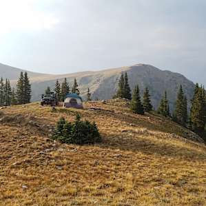 Mid-August camping.