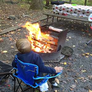 Nice clean campsites.
