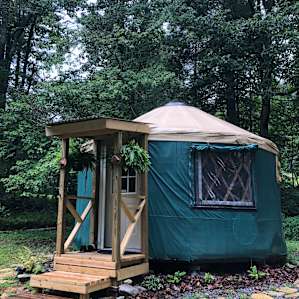 Little Green Yurt of Cedar Mountain