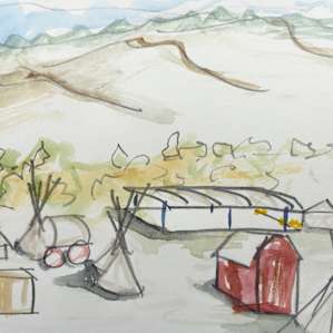 Big Quiet Tent Camping