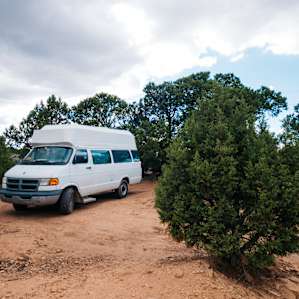 Easy parking right in front of the yurt