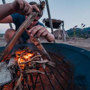 After a huge, huge rain the night before, it was hard even finding a bit of dry wood to make a fire. So different than the many fire bans across much of the rest of the West
