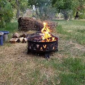 Lovely fire pit.
