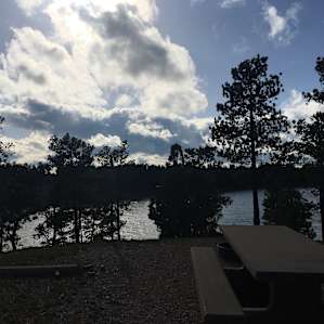Cottonwood Campground at Keyhole State Park