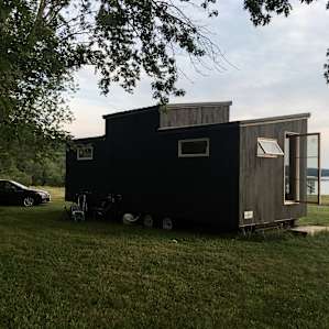 HEATED Off Grid Tiny Cabin