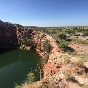 Definitely hike around the bottomless lakes, and read about the history of the formations.