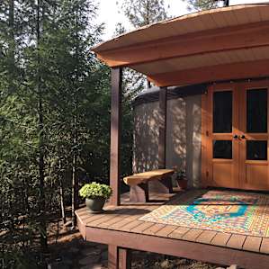 Yurt at Gaea Getaways